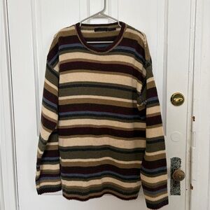 Vintage striped wool sweater
